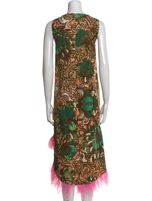 La DoubleJ Printed Knee-Length Dress