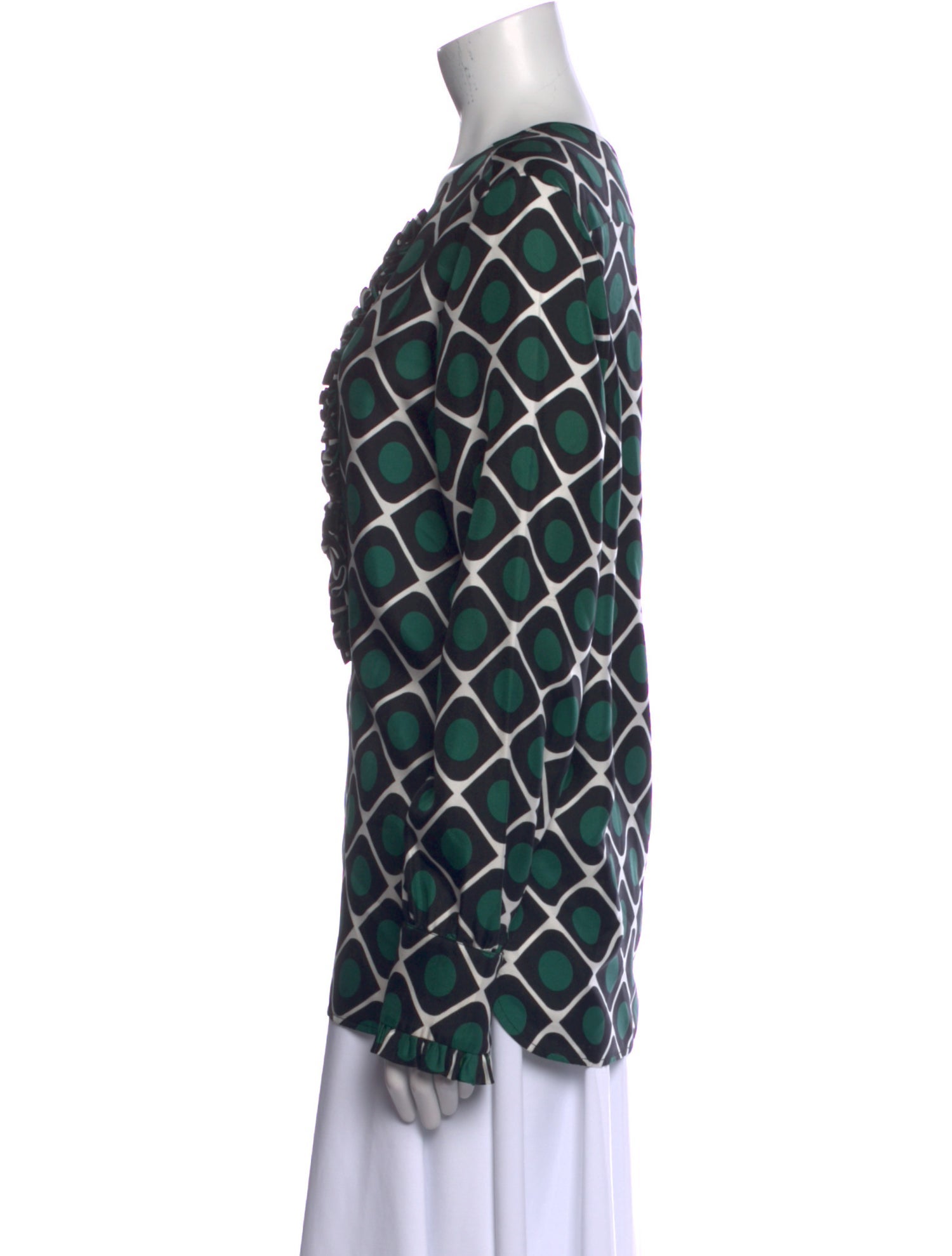 La DoubleJ Silk Printed Tunic