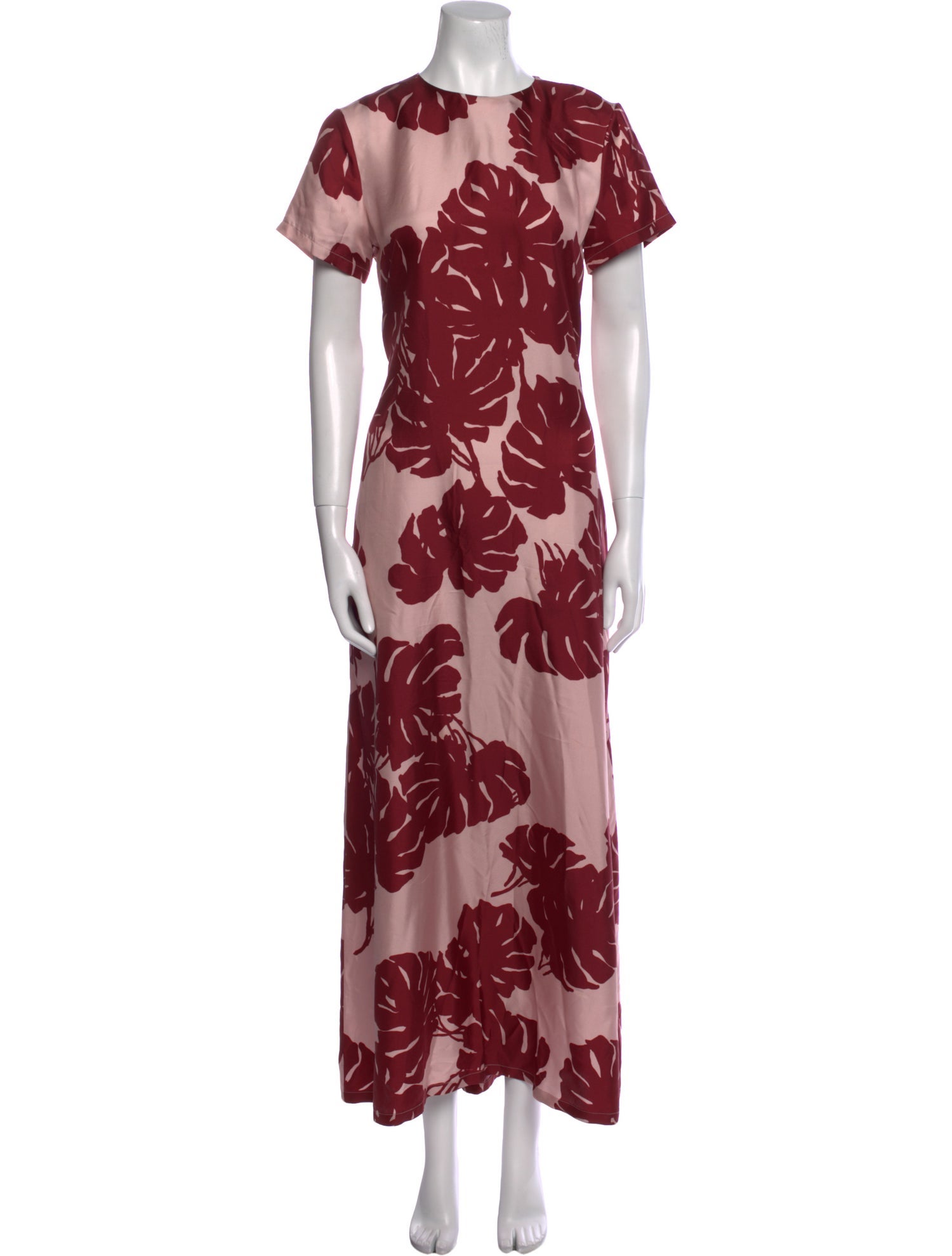 La DoubleJ Floral Print Mini Dress