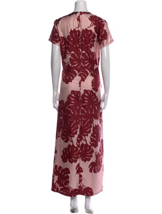 La DoubleJ Floral Print Mini Dress