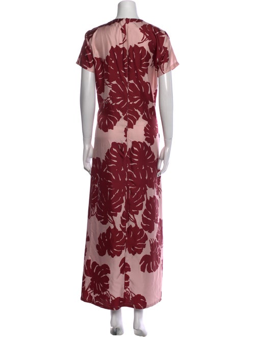 La DoubleJ Floral Print Mini Dress