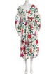 La DoubleJ Floral Print Long Dress
