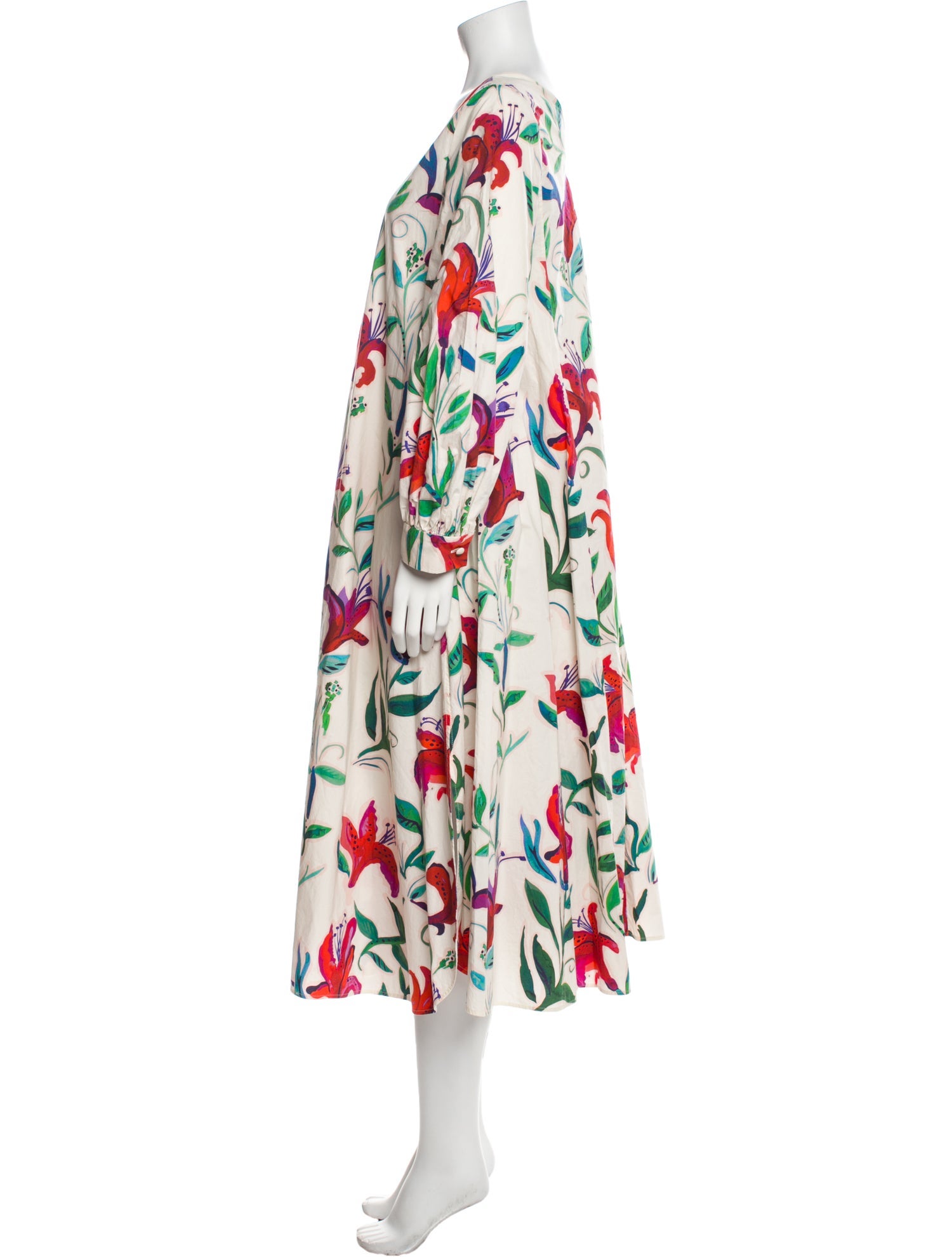 La DoubleJ Floral Print Long Dress