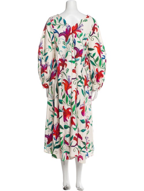 La DoubleJ Floral Print Long Dress
