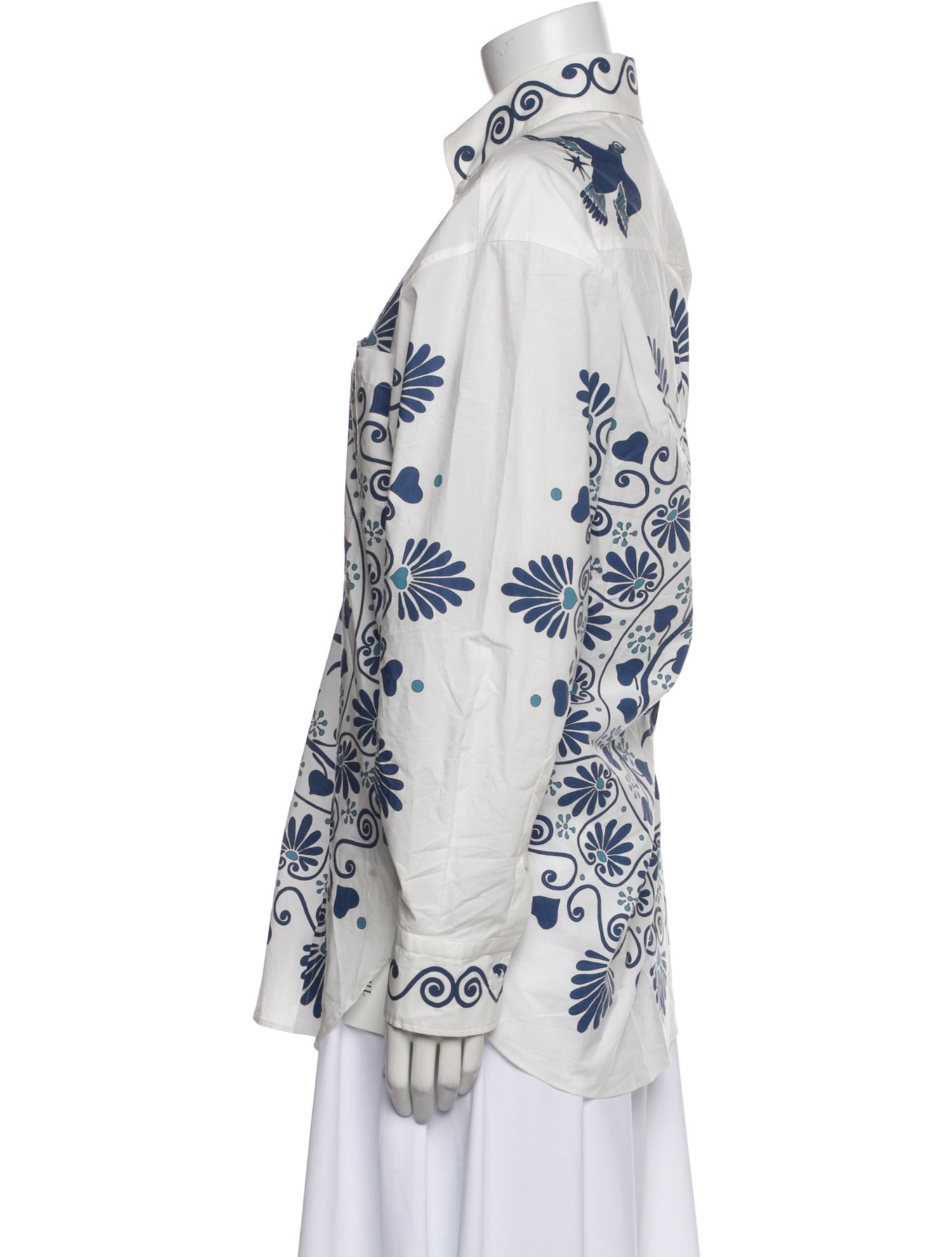 La DoubleJ Printed Long Sleeve Tunic