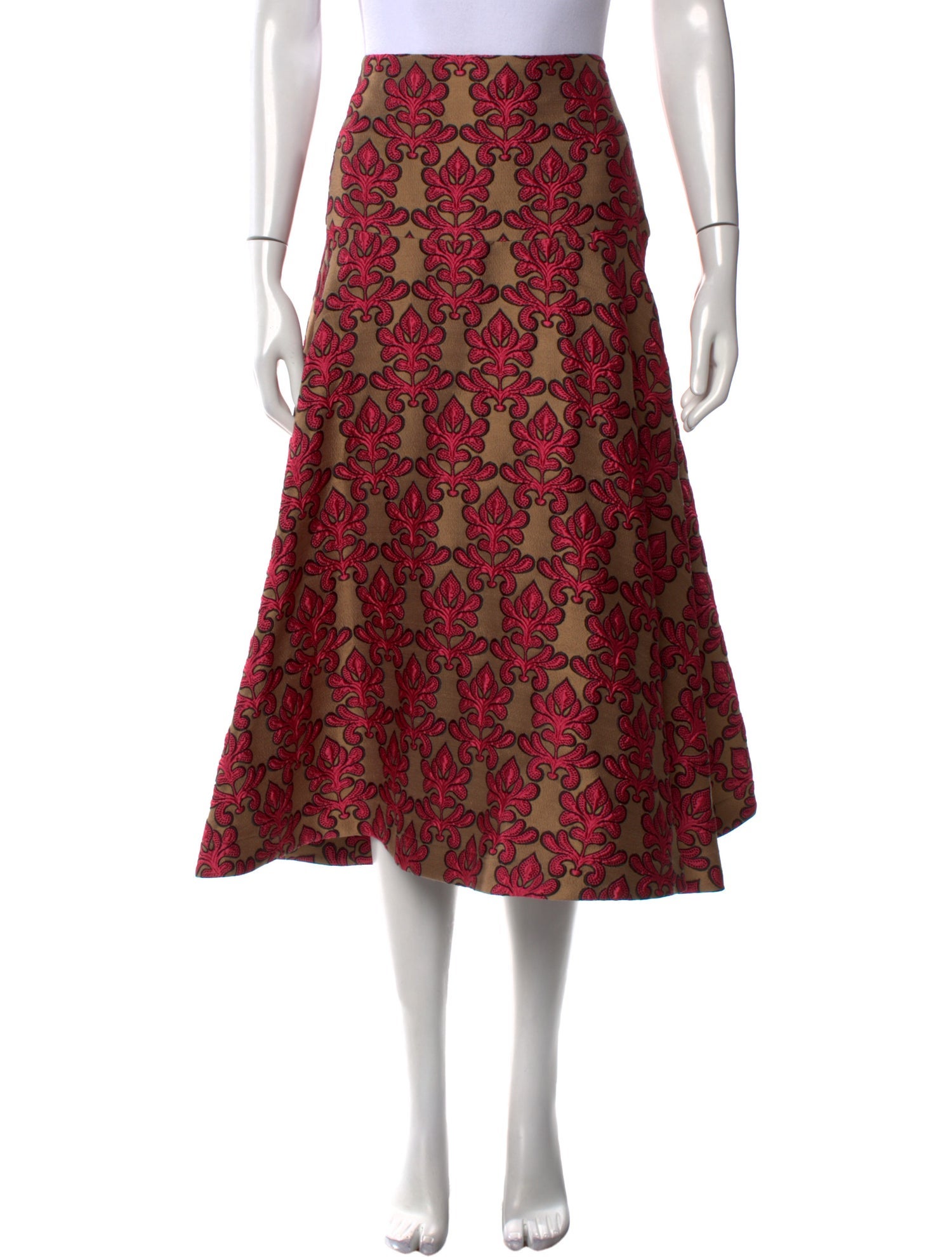 La DoubleJ Printed Midi Length Skirt w/ Tags