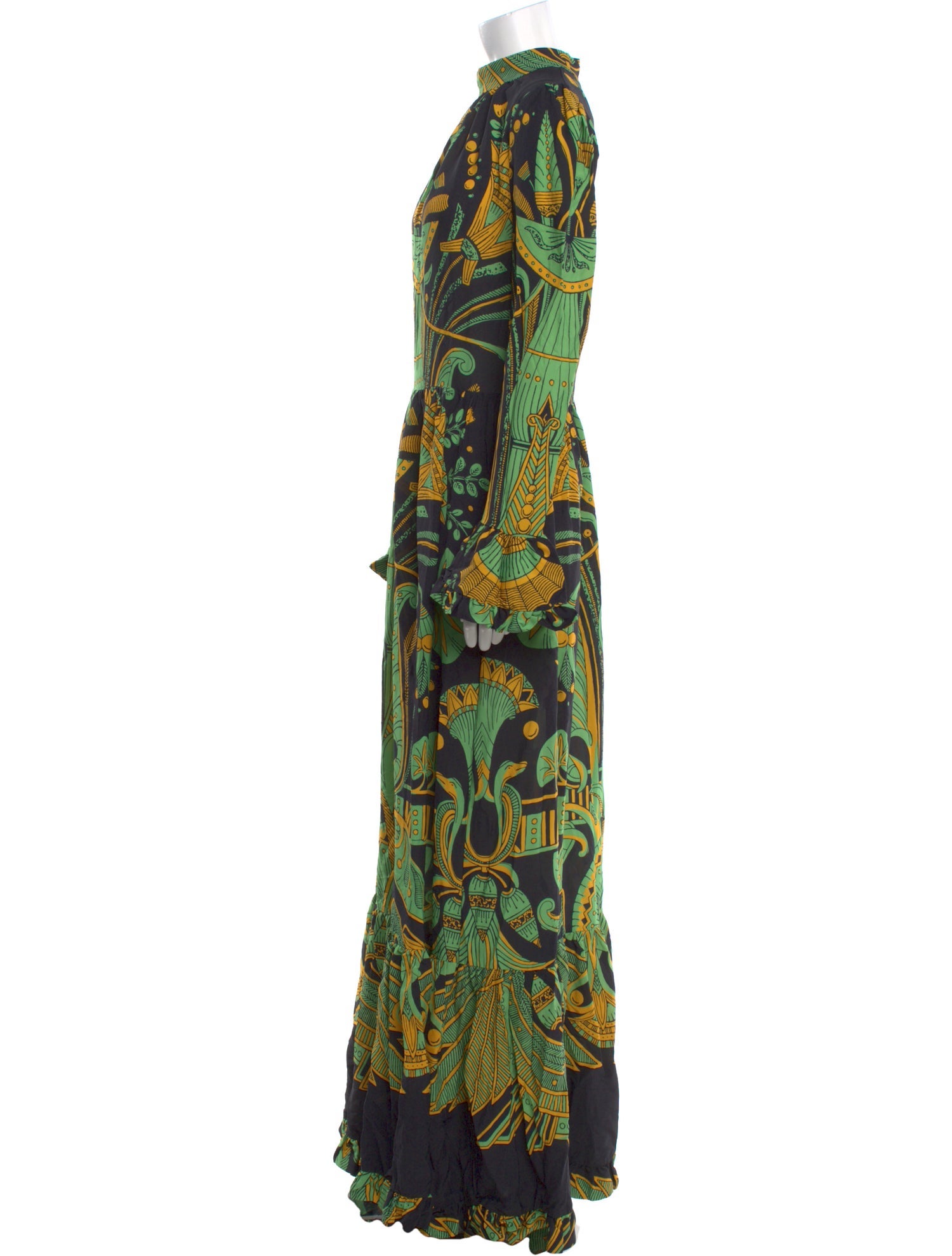 La DoubleJ Paisley Print Long Dress w/ Tags
