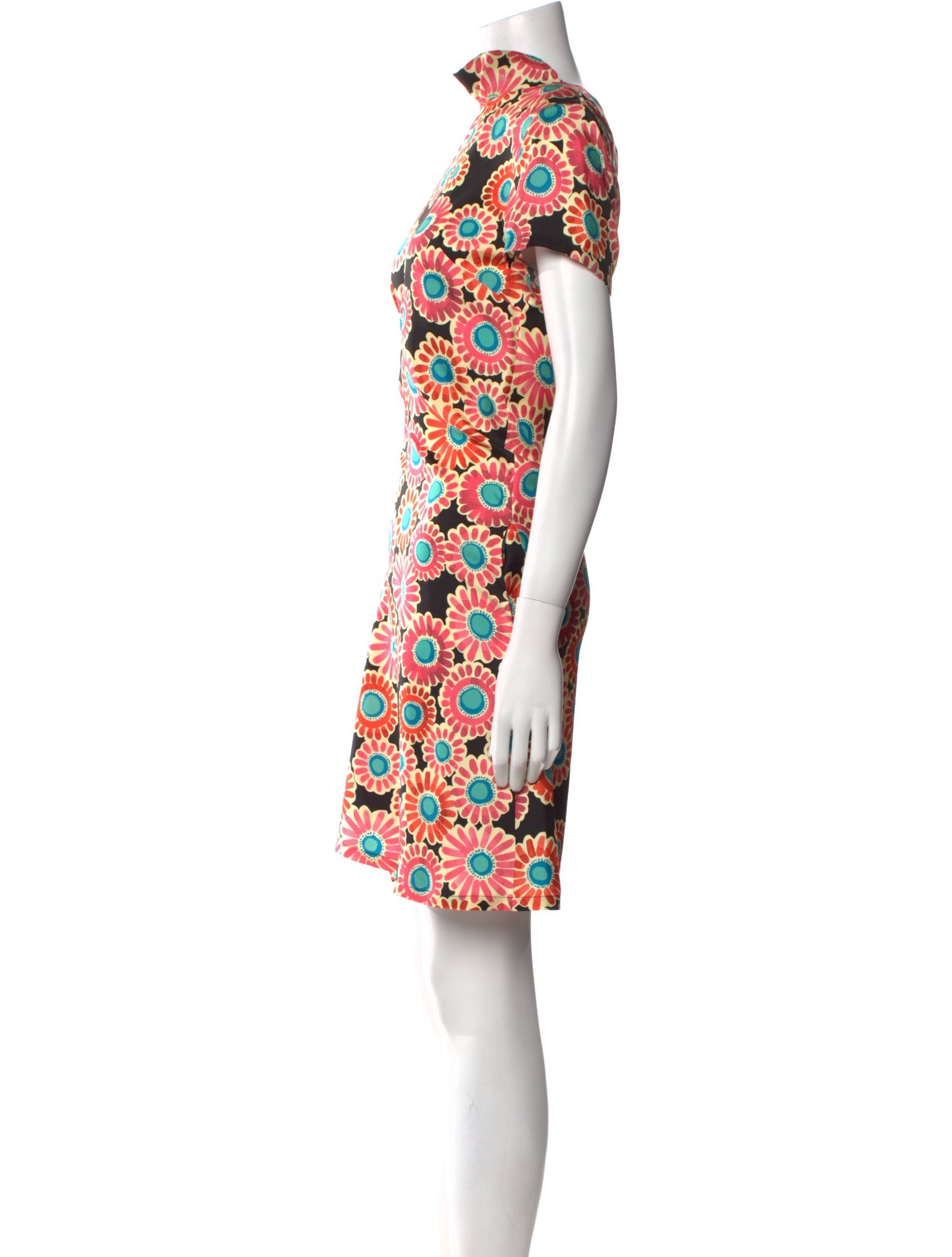 La DoubleJ Silk Knee-Length Dress