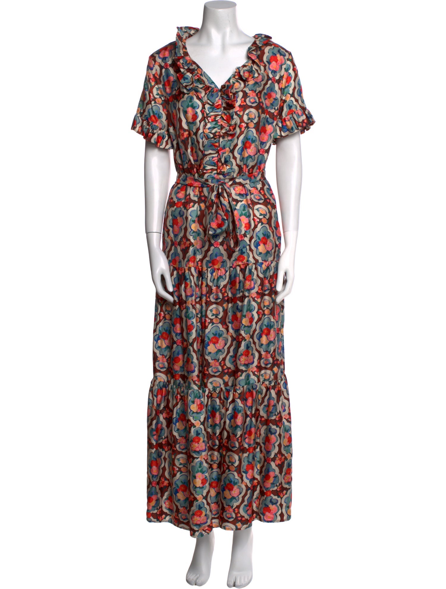 La DoubleJ Printed Long Dress