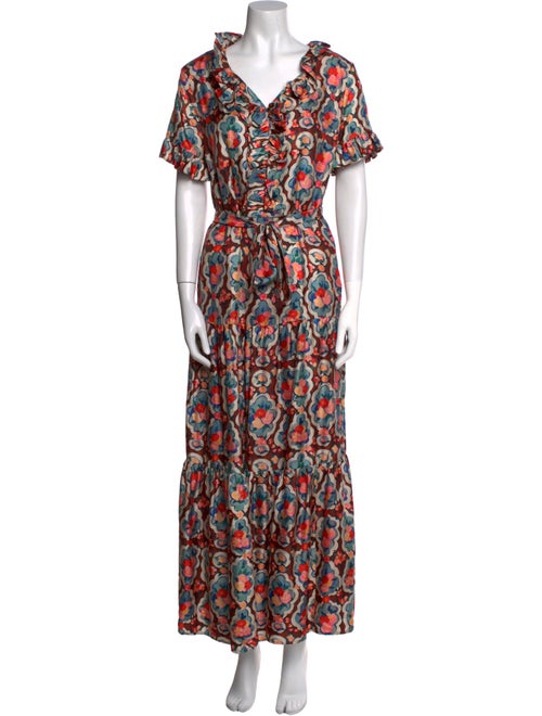 La DoubleJ Printed Long Dress