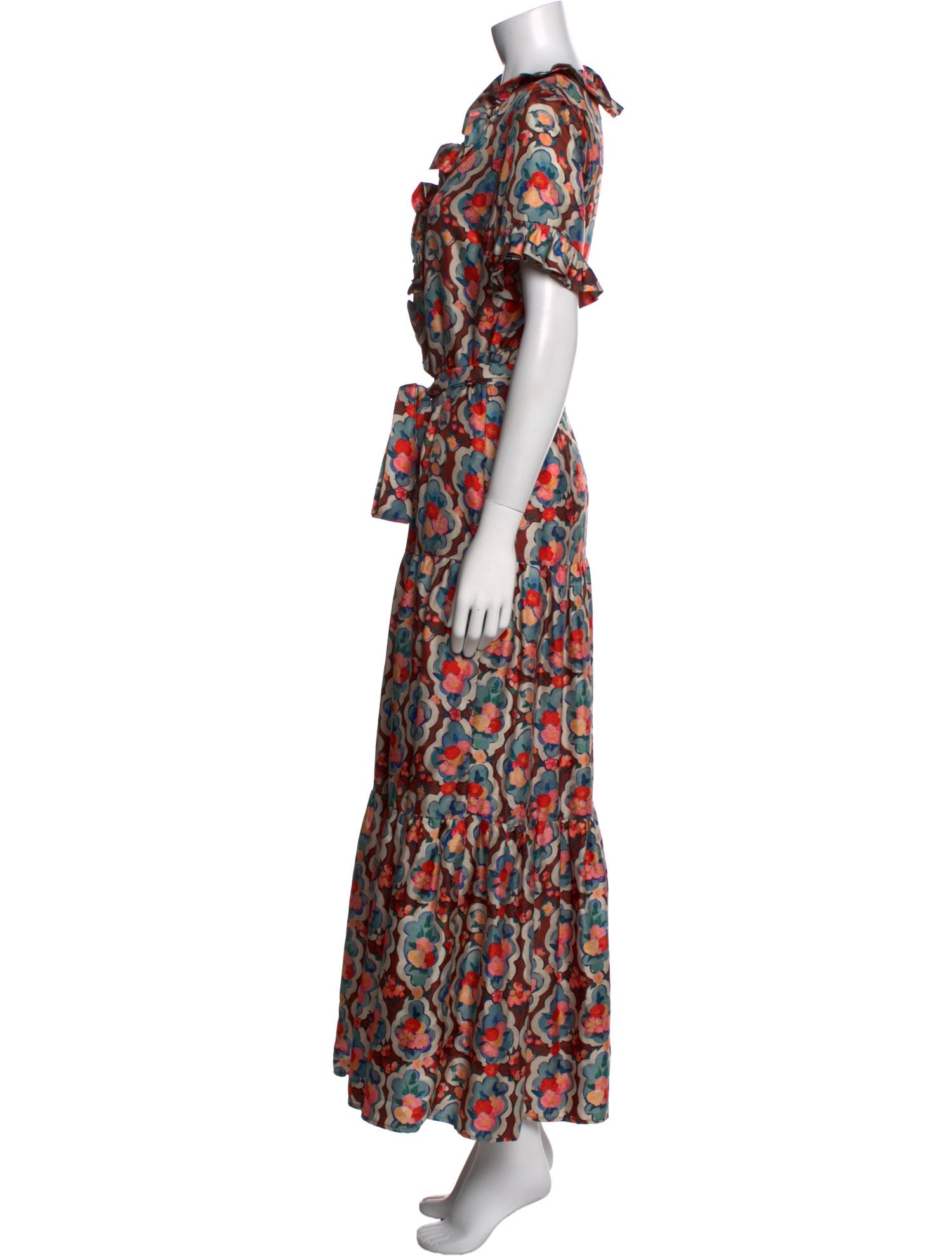 La DoubleJ Printed Long Dress