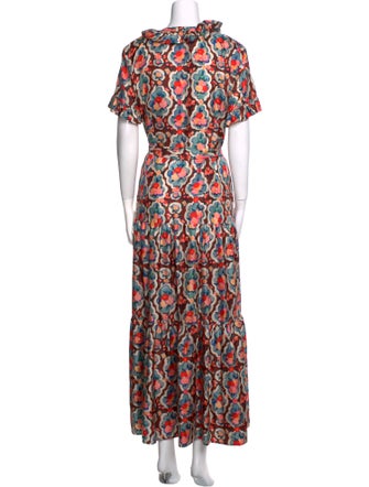 La DoubleJ Printed Long Dress