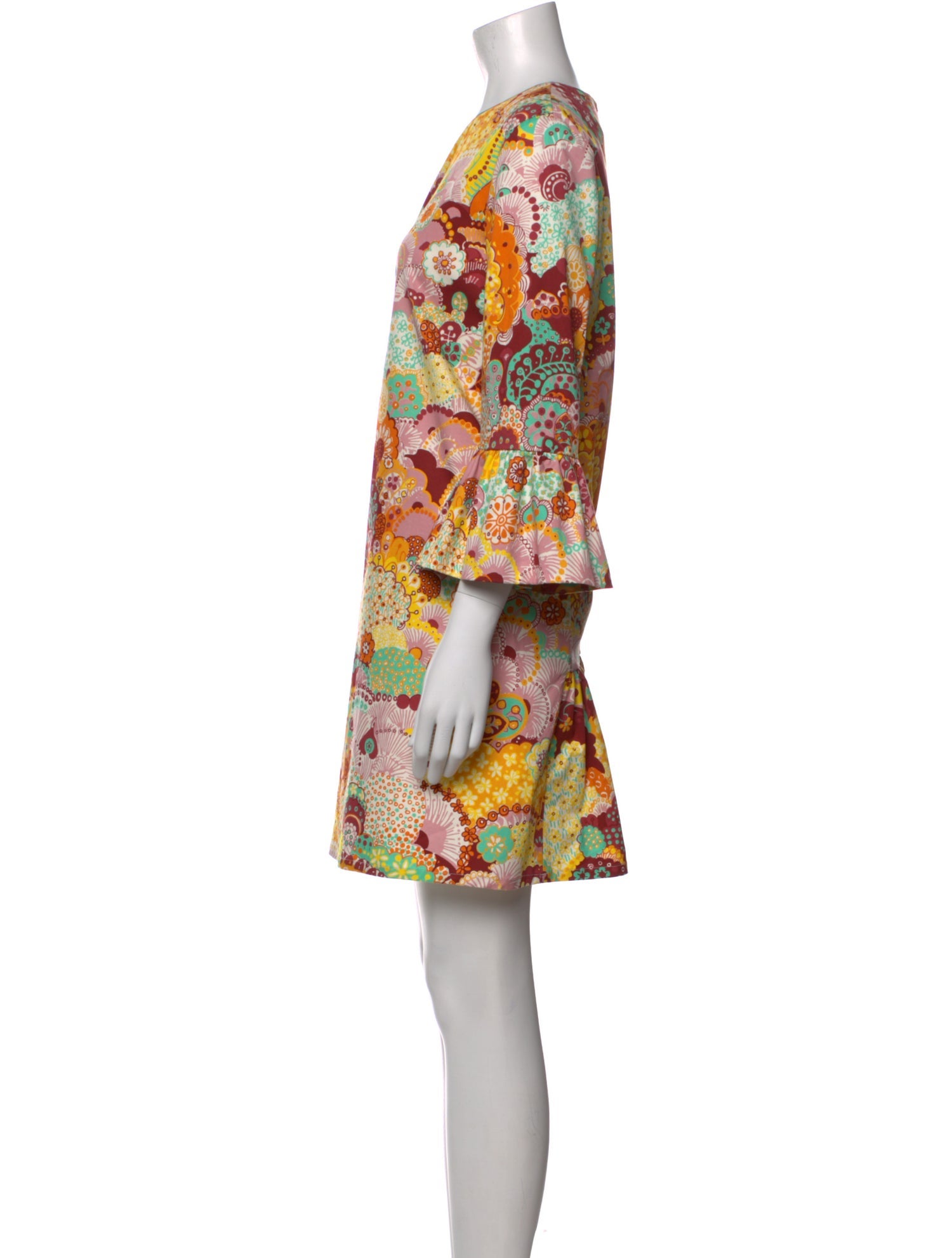 La DoubleJ Printed Mini Dress