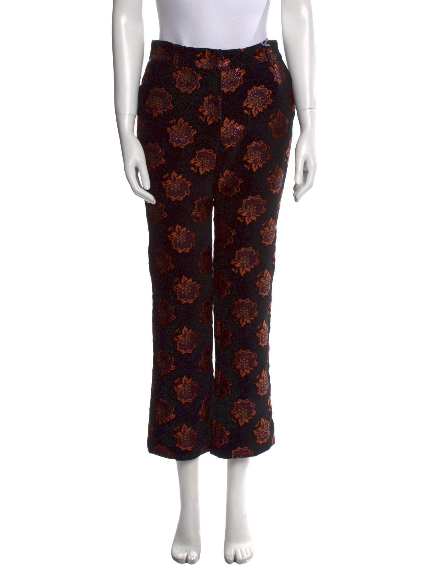 La DoubleJ Floral Print Straight Leg Pants w/ Tags