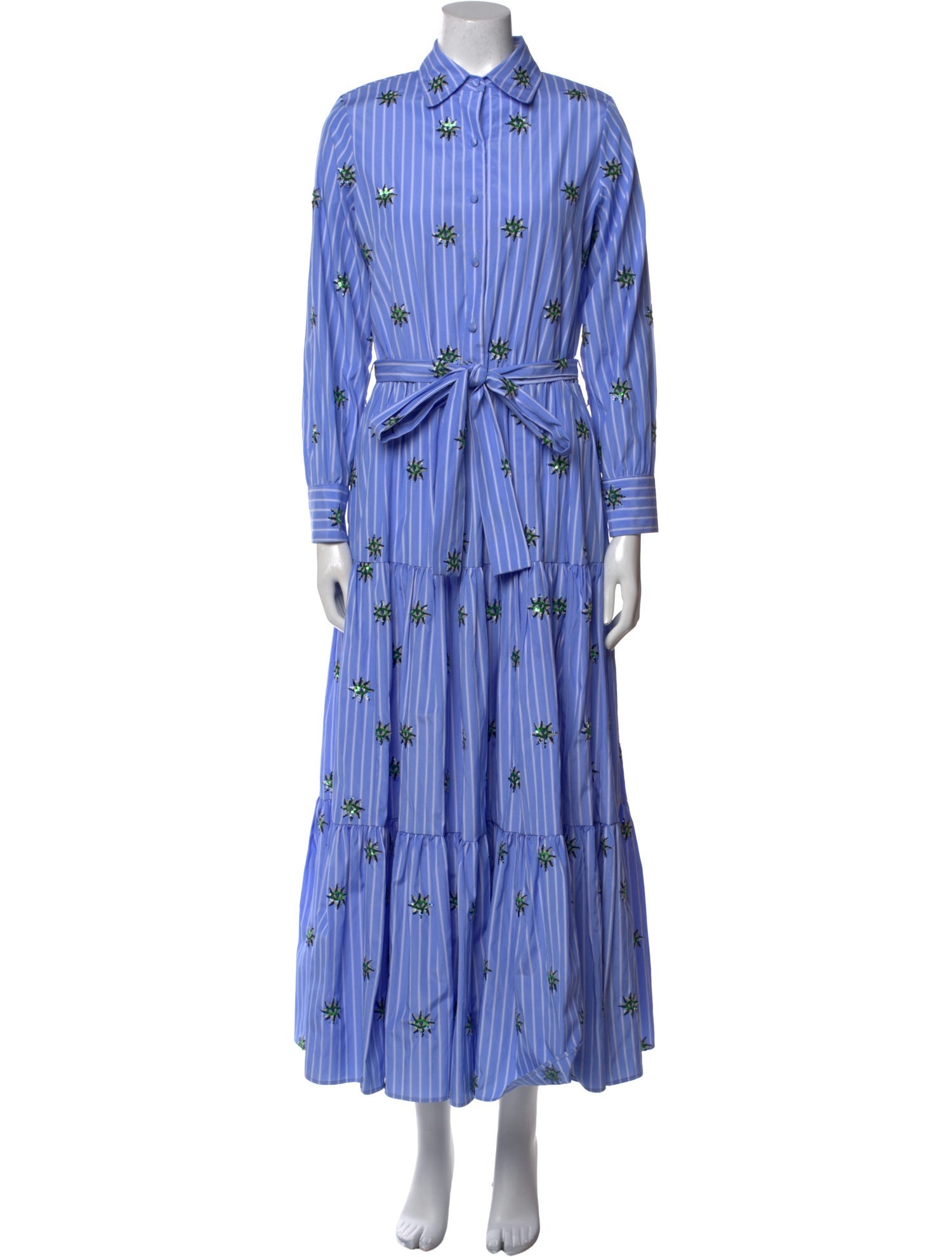 La DoubleJ Striped Long Dress