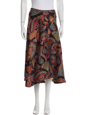 La DoubleJ Wool Midi Length Skirt