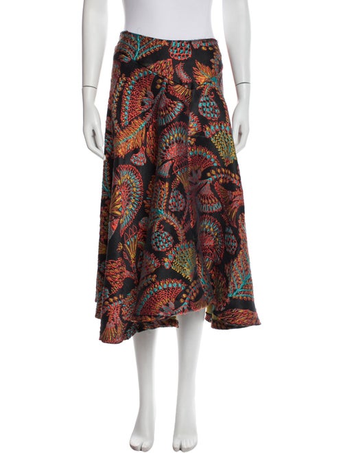 La DoubleJ Wool Midi Length Skirt