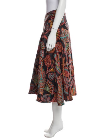 La DoubleJ Wool Midi Length Skirt