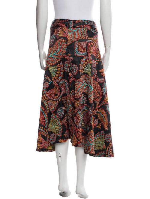 La DoubleJ Wool Midi Length Skirt