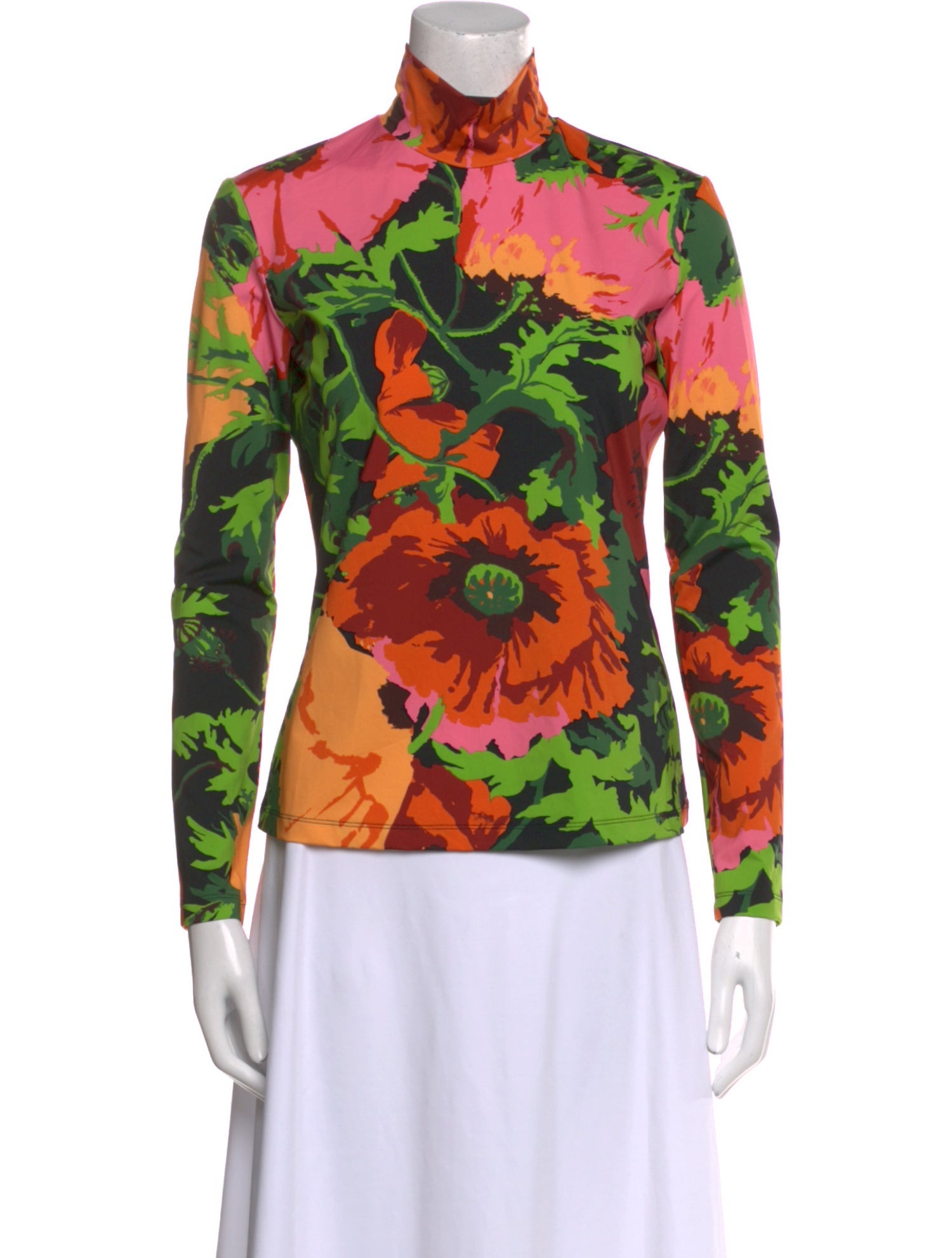 La DoubleJ Floral Print Long Sleeve Button-Up Top w/ Tags