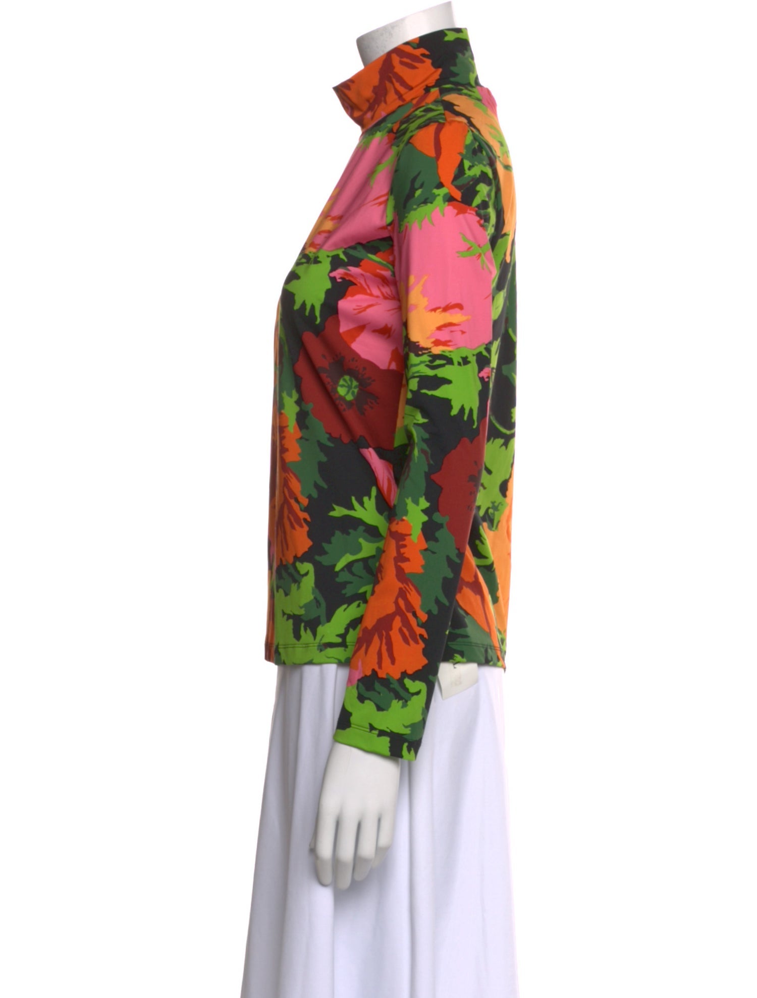 La DoubleJ Floral Print Long Sleeve Button-Up Top w/ Tags