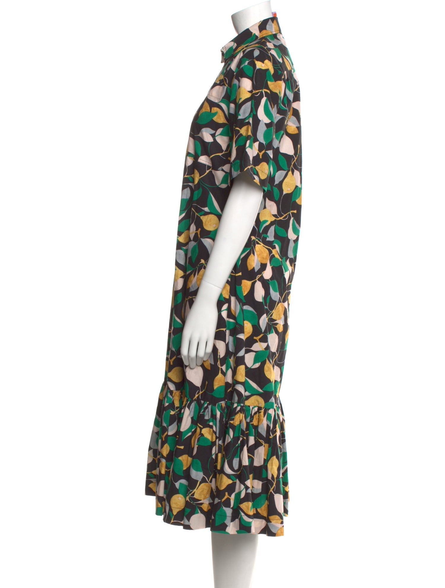 La DoubleJ Printed Midi Length Dress