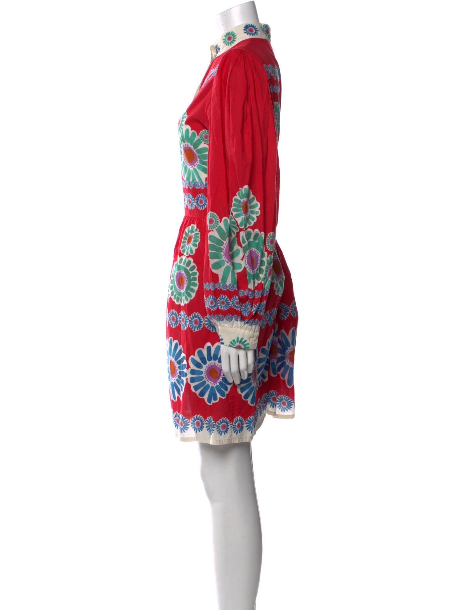 La DoubleJ Printed Knee-Length Dress