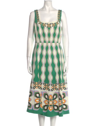 La DoubleJ Printed Long Dress