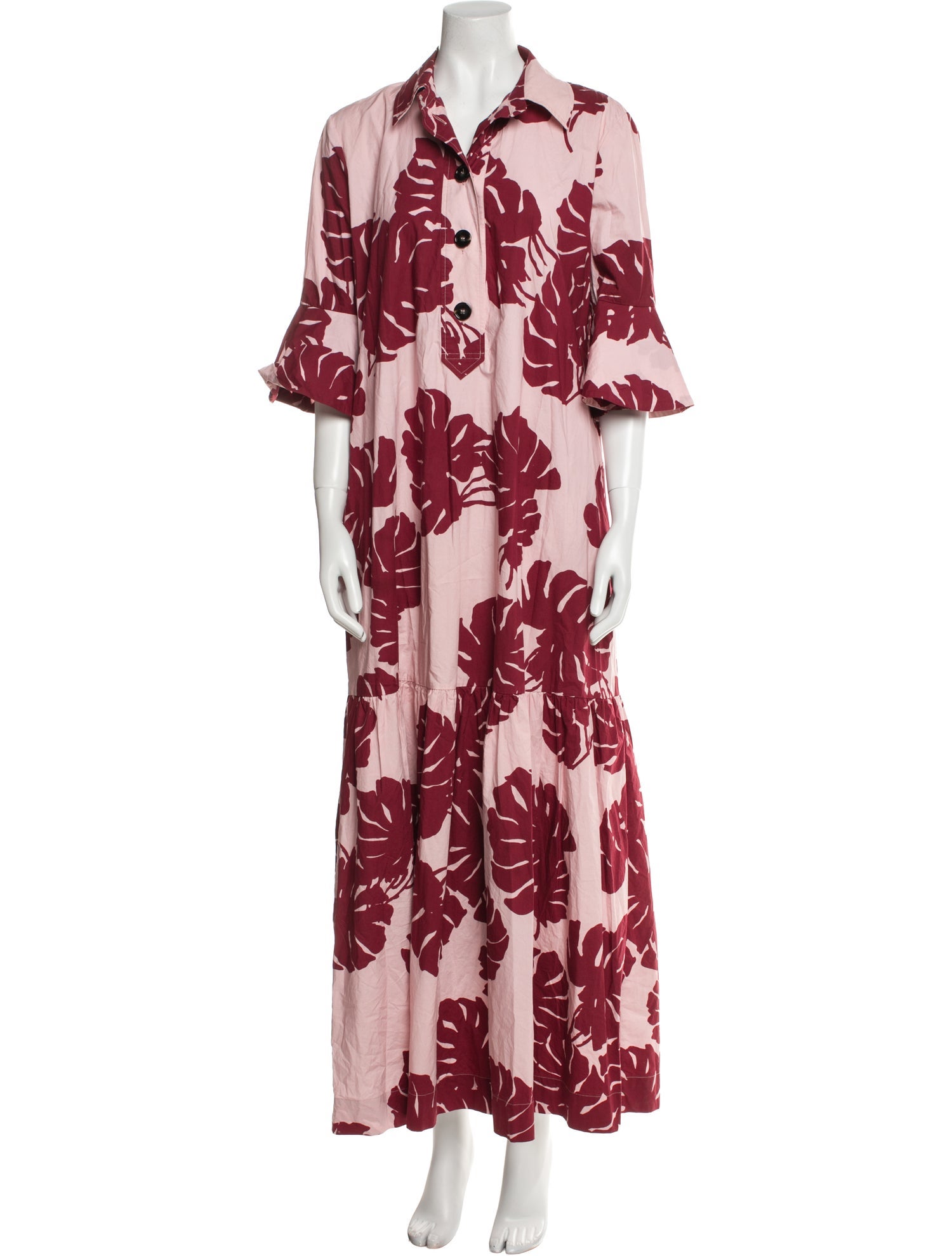 La DoubleJ Floral Print Long Dress