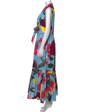 La DoubleJ Floral Print Mini Dress