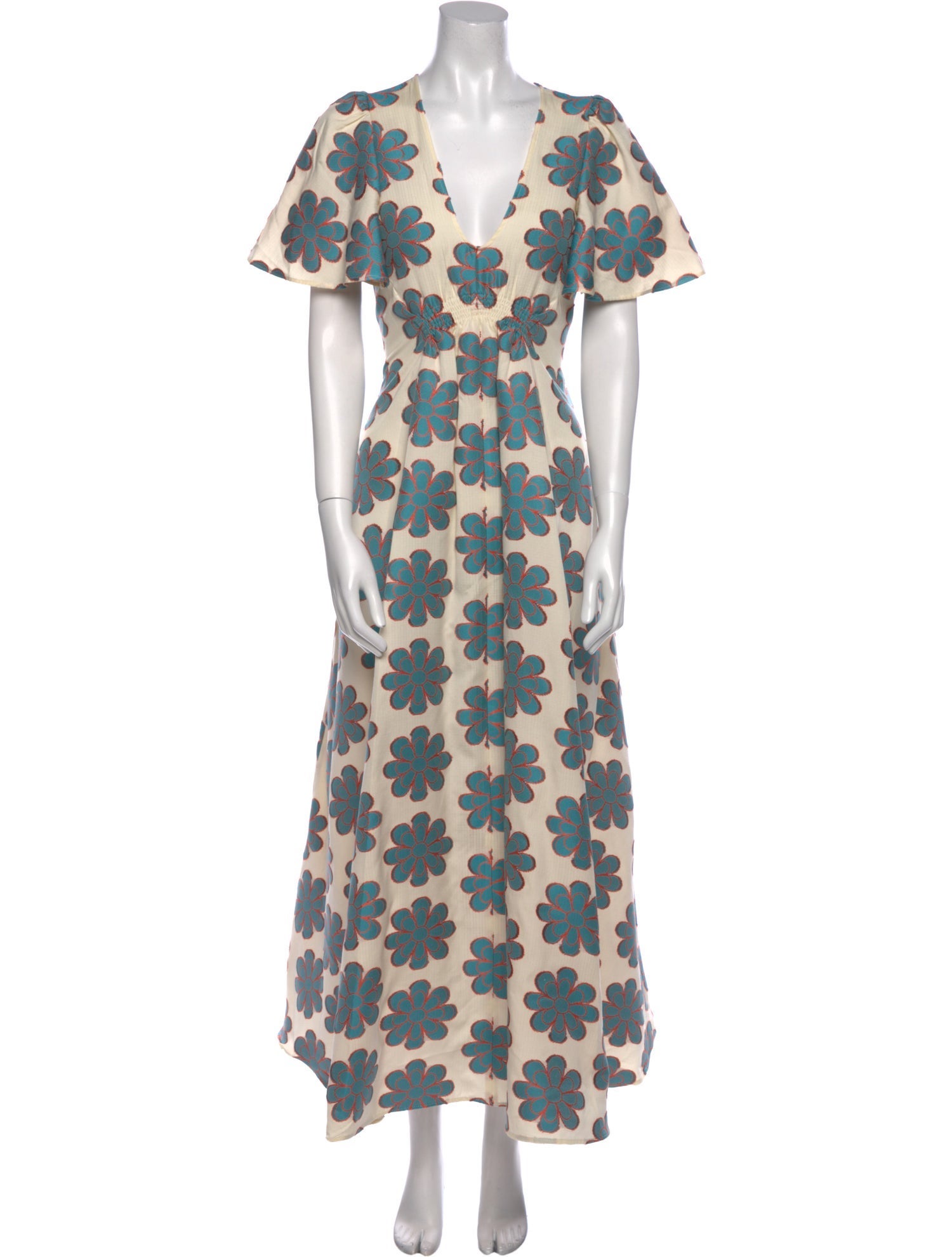 La DoubleJ Floral Print Long Dress