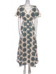La DoubleJ Floral Print Long Dress