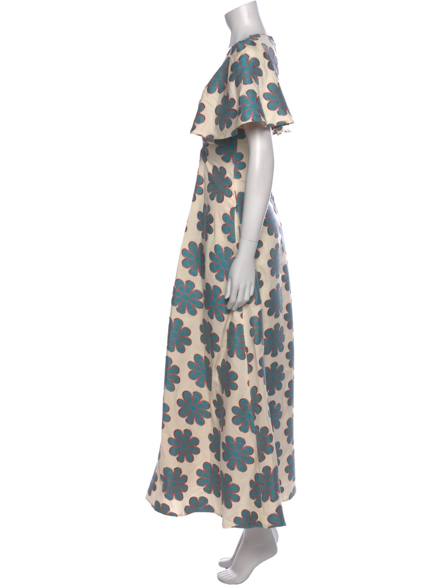 La DoubleJ Floral Print Long Dress