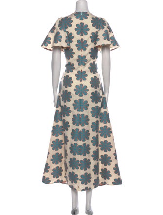 La DoubleJ Floral Print Long Dress