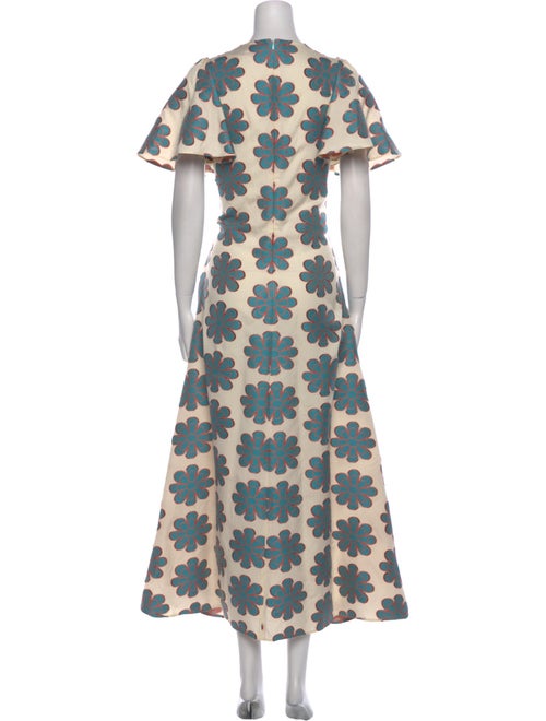 La DoubleJ Floral Print Long Dress