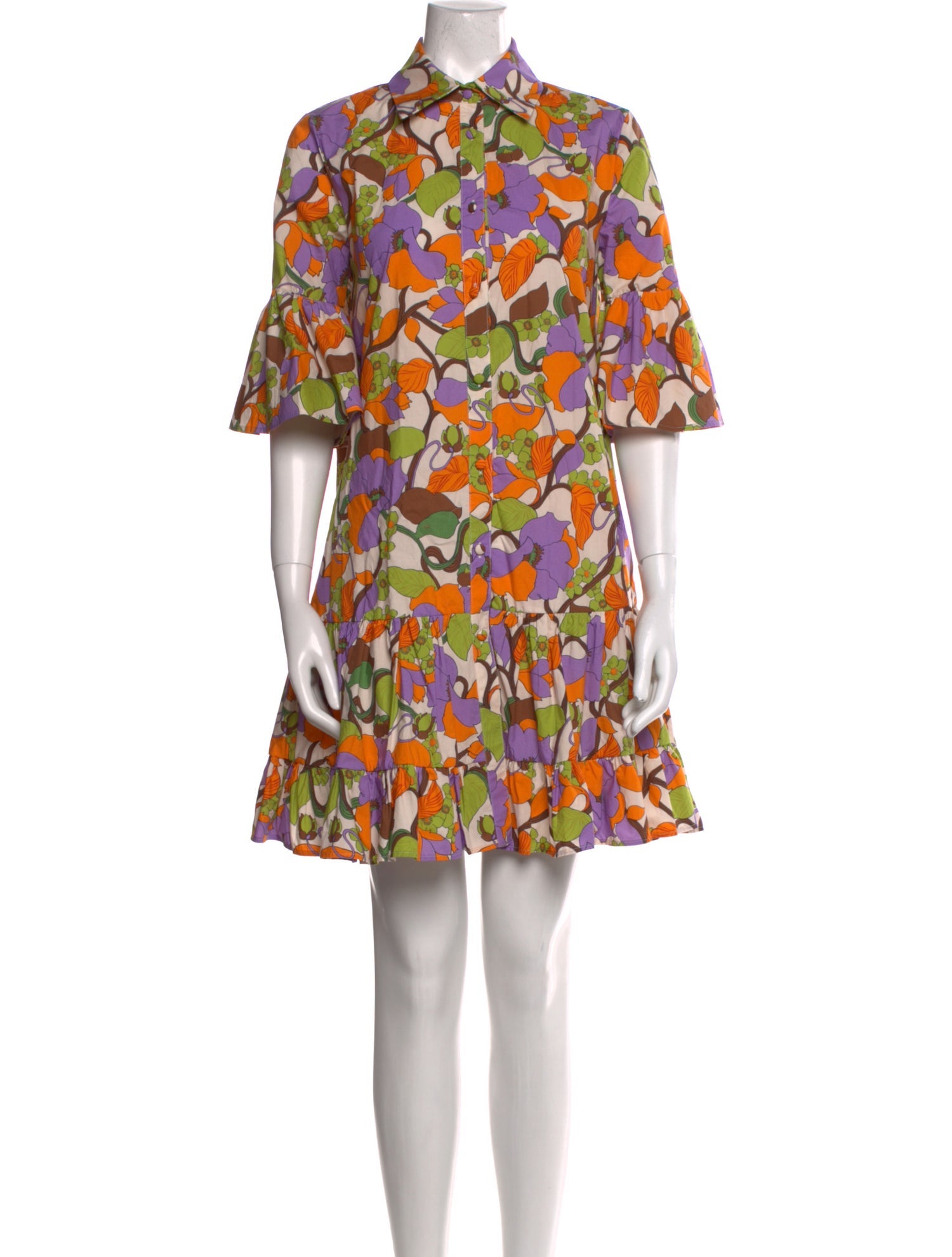 La DoubleJ Printed Mini Dress