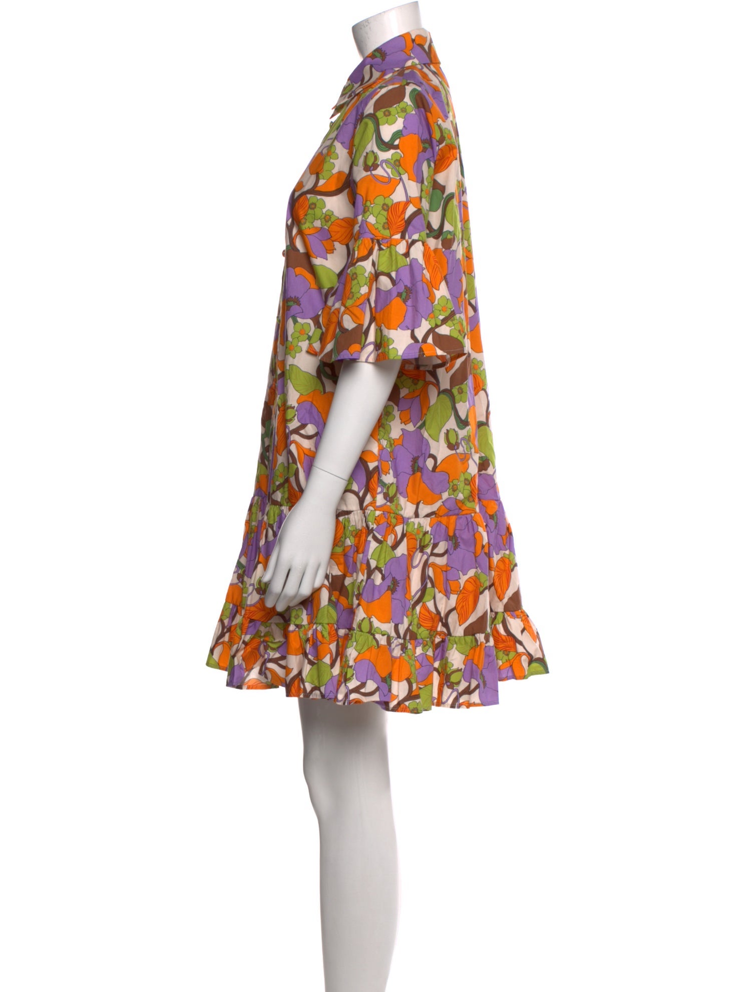 La DoubleJ Printed Mini Dress