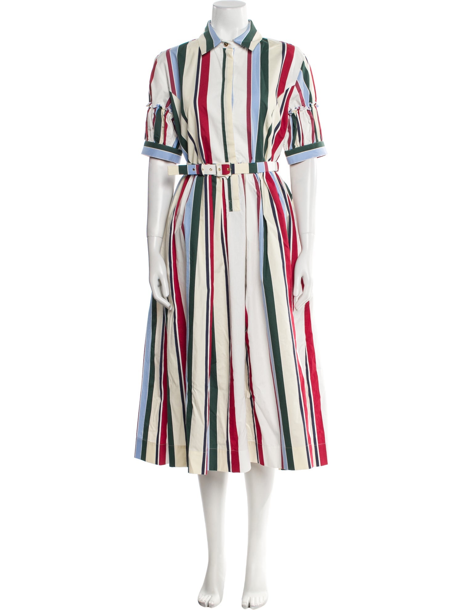 La DoubleJ Striped Long Dress w/ Tags