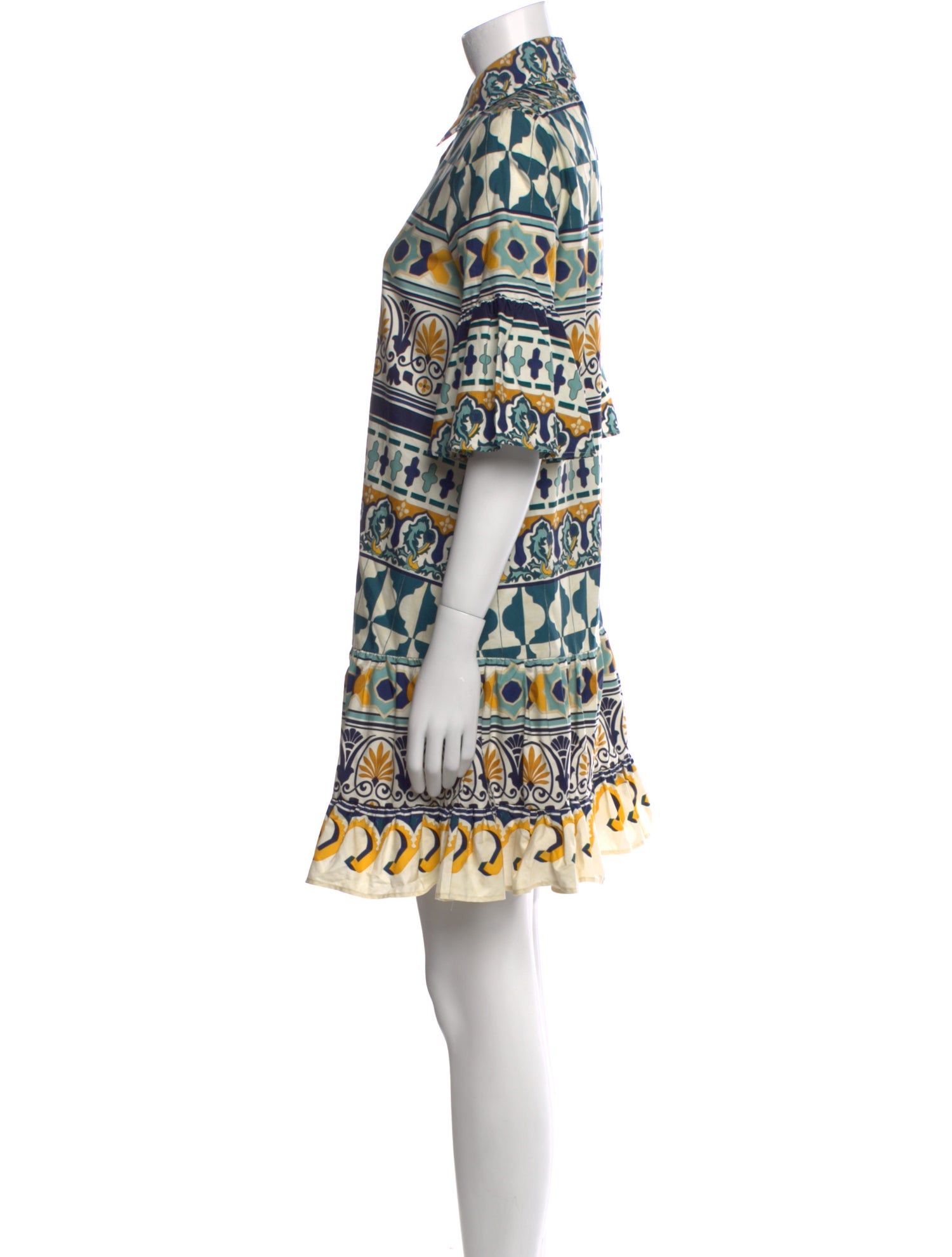 La DoubleJ Printed Mini Dress