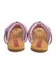 La DoubleJ Leather Slides