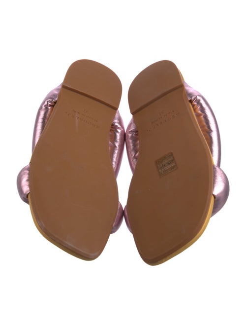 La DoubleJ Leather Slides