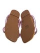 La DoubleJ Leather Slides