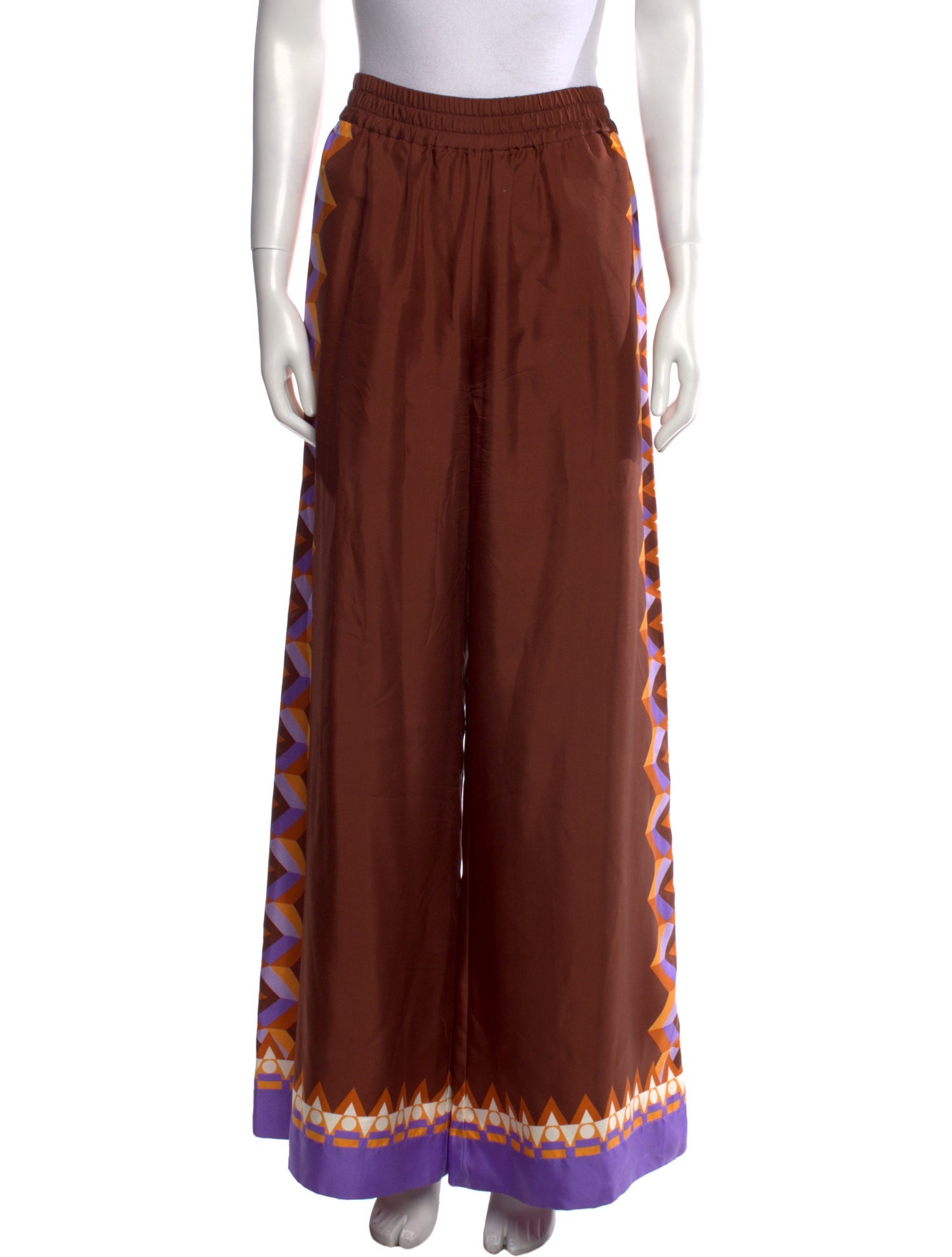 La DoubleJ Silk Wide Leg Pants