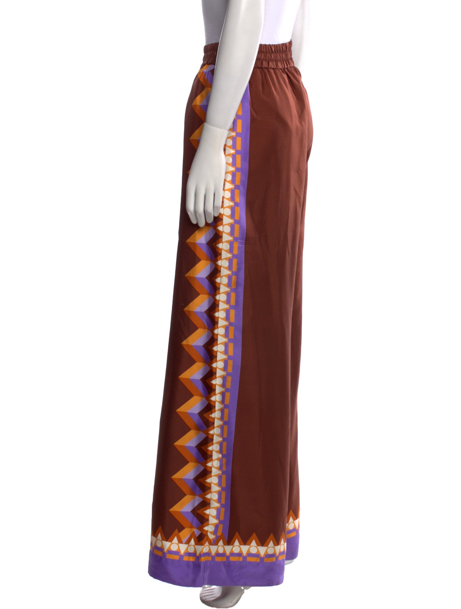 La DoubleJ Silk Wide Leg Pants