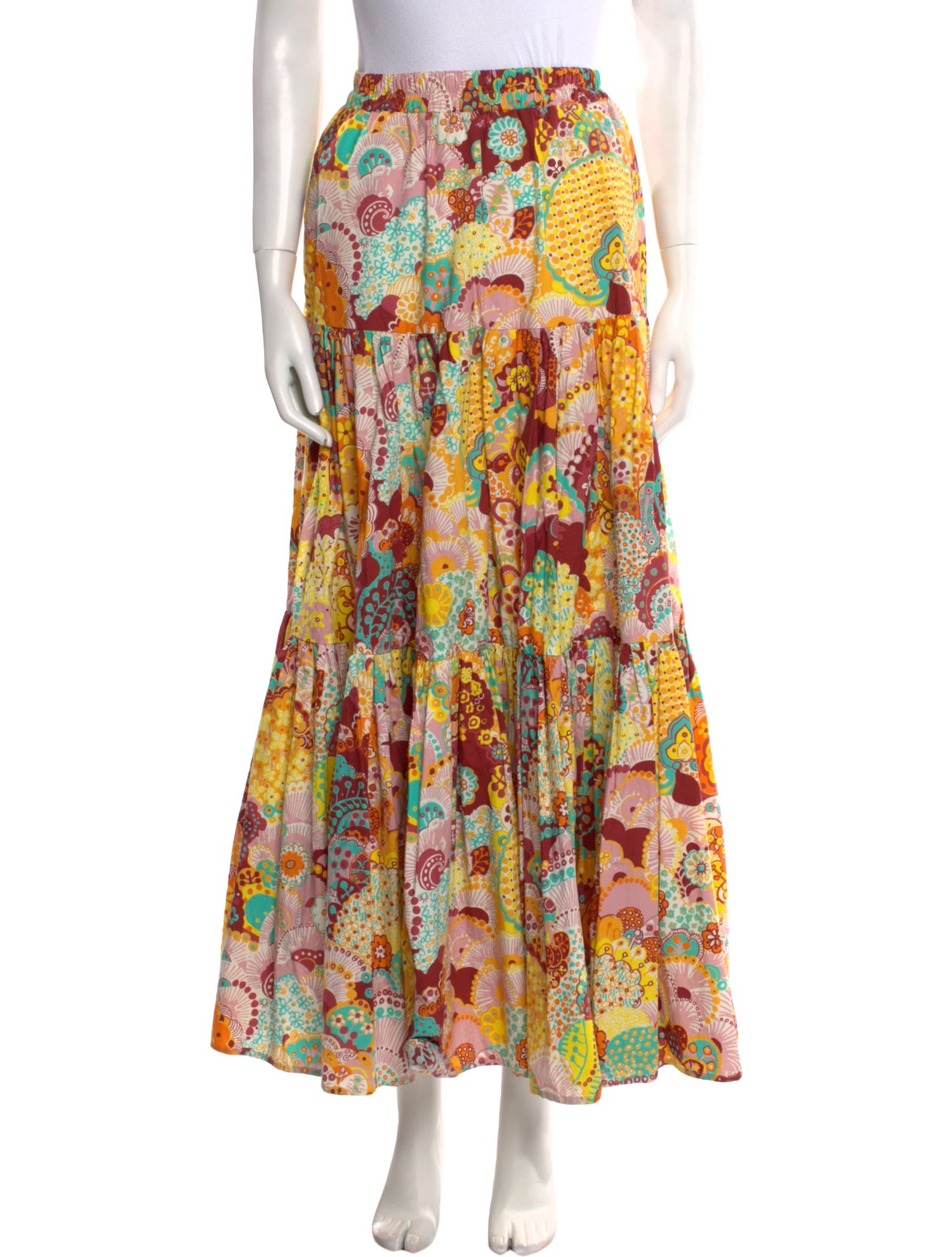 La DoubleJ Printed Long Skirt