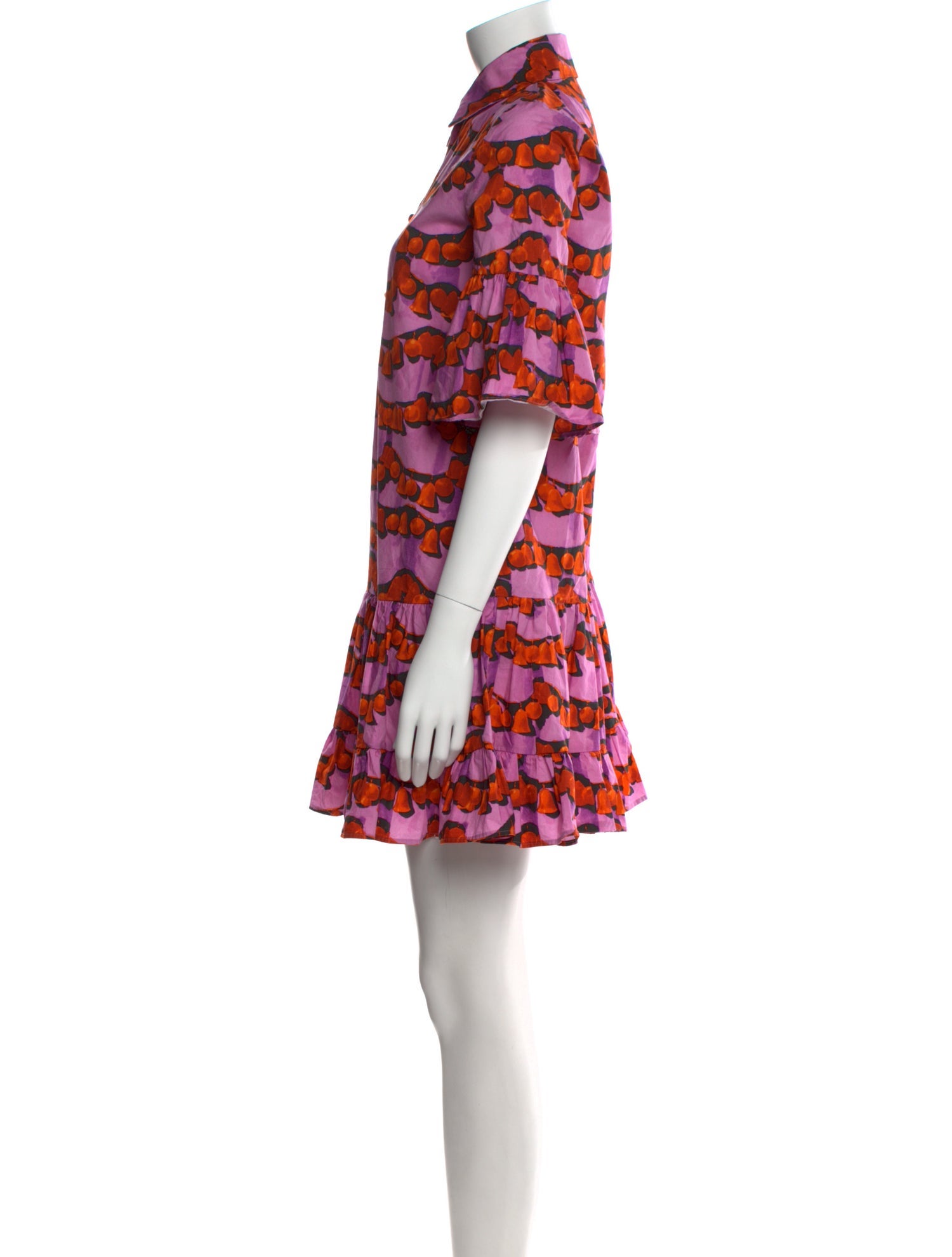 La DoubleJ Printed Mini Dress