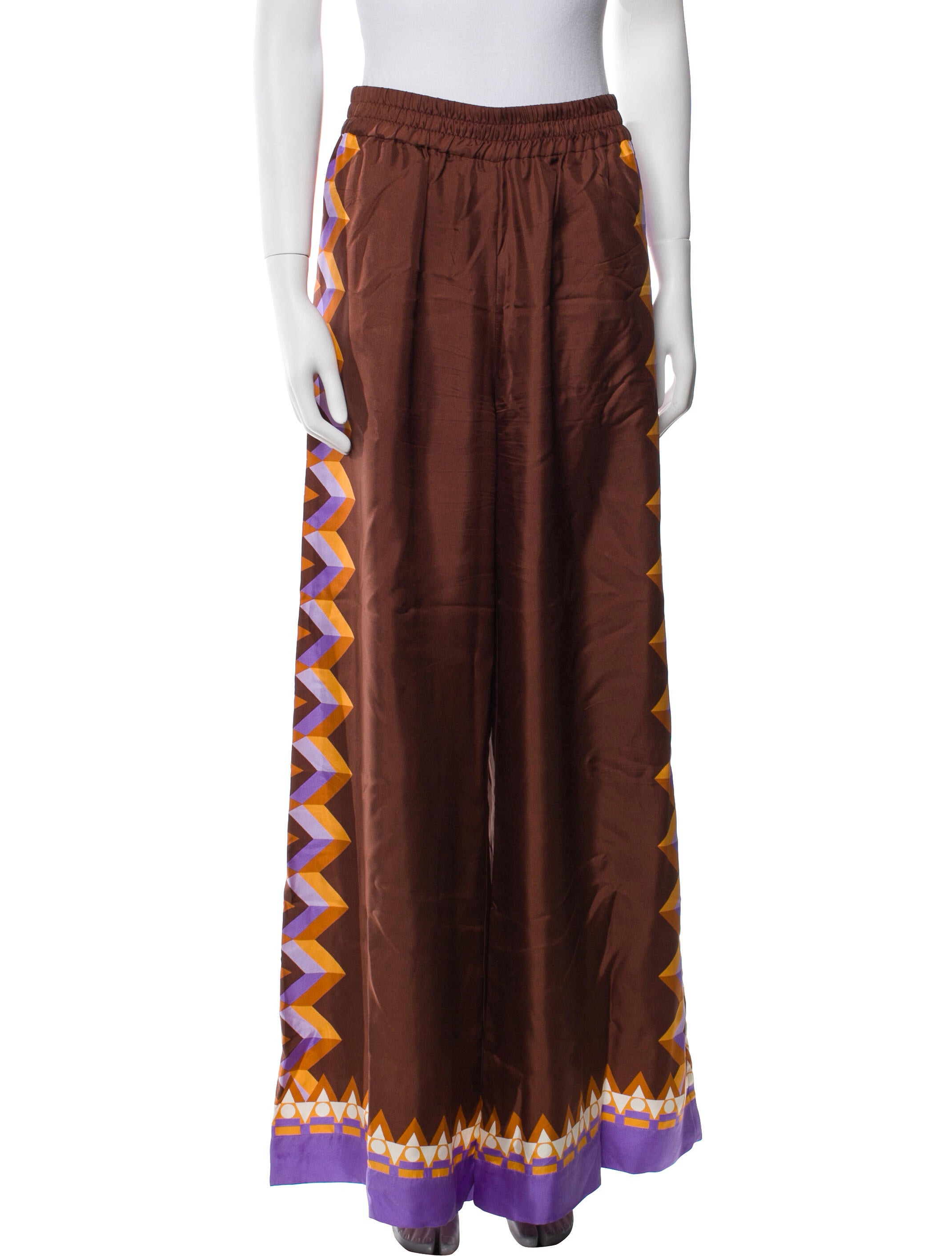 La DoubleJ Silk Wide Leg Pants
