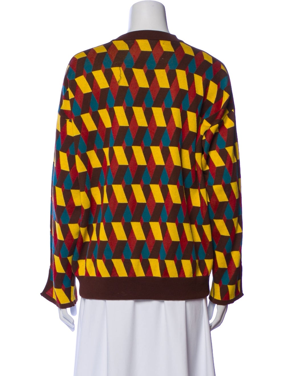 La DoubleJ Printed Crew Neck Sweater - image 3
