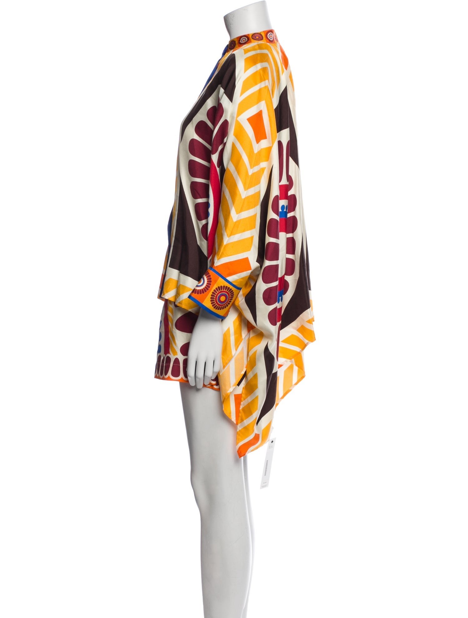 La DoubleJ Silk Printed Short Set