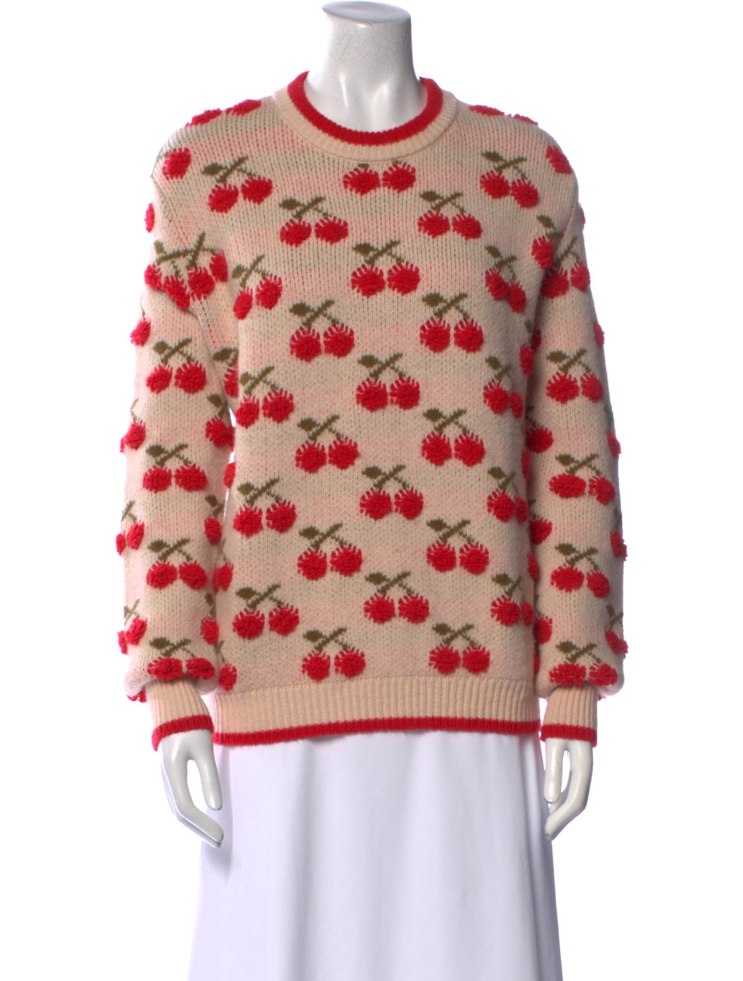 La DoubleJ Printed Crew Neck Sweater